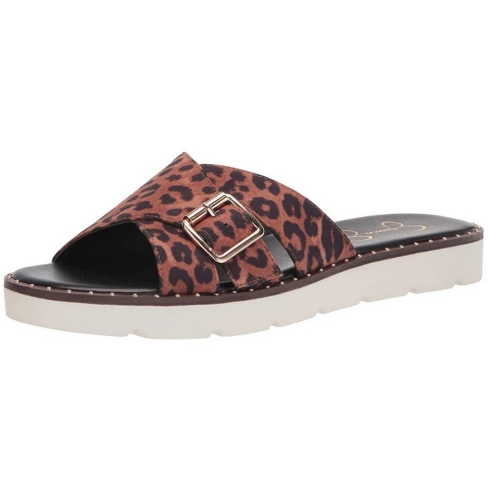 Jessica Simpson Maritah Flat Sandal Slides 7
